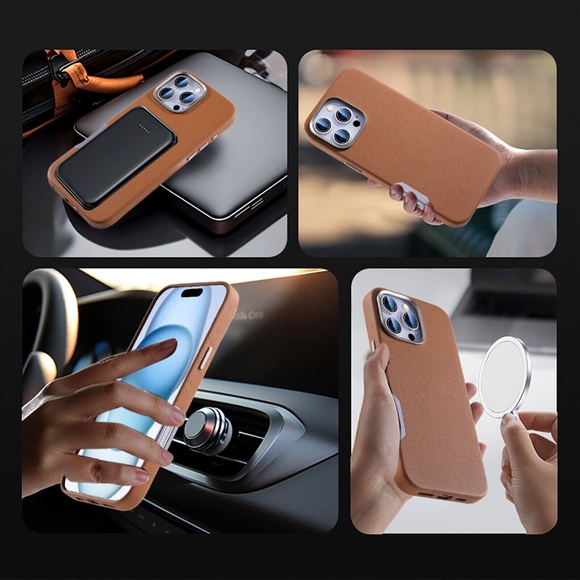 iPhone 16 Pro Max Leather Case - Picture 4 of 4